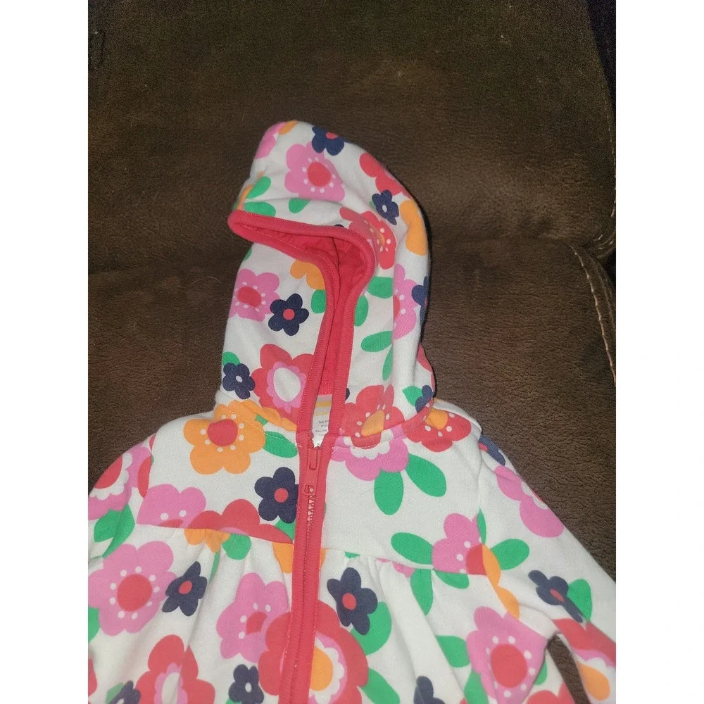 Gymboree smart little lady sweatshirt floral size 12 24 months‎